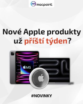 📢 Apple chystá produktovou smršť… možná. Podle leaků by se už příští týden mohly ukázat novinky jako: 🚀 iPad Pro s čipem...