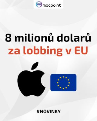 Apple investuje miliony do vlivu v Bruselu 🍏🇪🇺 💸Apple podle organizace Corporate Europe Observatory utratil za lobbing v...