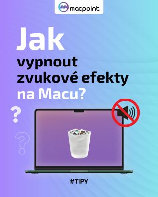 Jak vypnout zvukové efekty na Macu? 🔇 Určitě jste někdy přemýšleli nad tím, jestli jdou na Macu vypnout zvuky jako třeba...